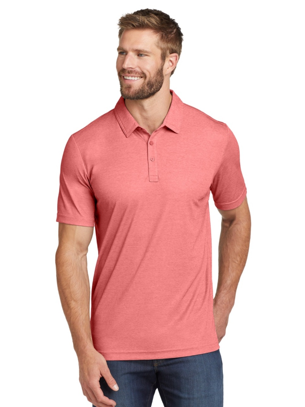Travis Mathew Men’s Red Polo Golf Shirt Sleeve Shirt - L